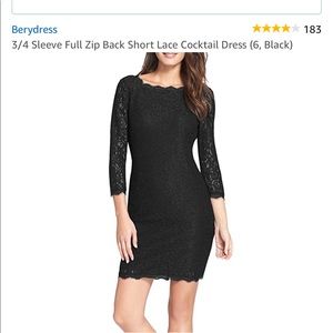 Black Cocktail Dress